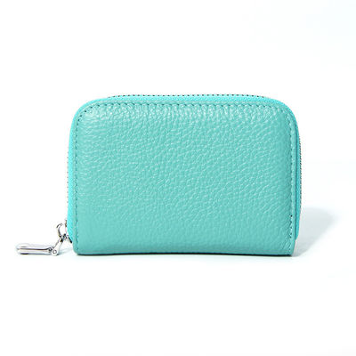 Short Genuine Leather Credit Card Holder for Women Advantage of Low MOQ Mix Models