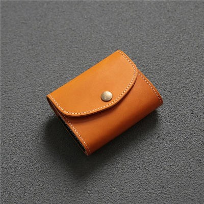 First-Layer Cowhide Buckle Wallet Men's Genuine Leather All-in-One Bag with Large Capacity