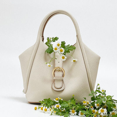 Main Material Genuine Leather Ladies Shoulder Crossbody Bags for Simple Small Tote Bag