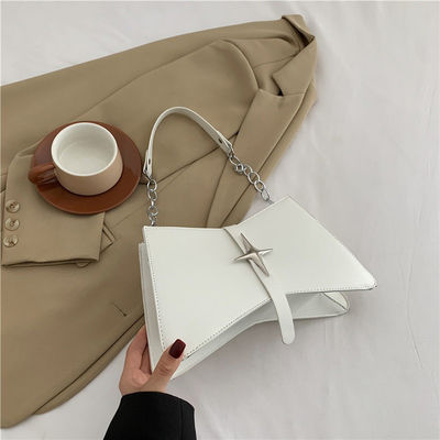 Custom Logo 2024 Trendy Purse Thick Chain Small Tote Shoulder Bags for Women Handbag