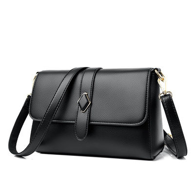 Large Capacity Lady Style Spring Soft Leather Shoulder Crossbody Bag for Women