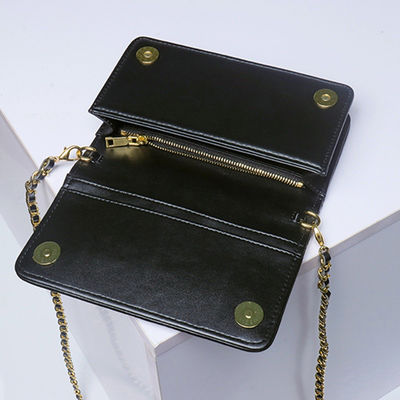 GENUINE LEATHER Sheepskin Pleated Chain Crossbody Bag Low MOQ Mix Models for Women