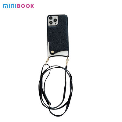 Fish Tail Color Change Lychee Girls PU Leather Lanyard Phone Case for iPhone 13 Pro
