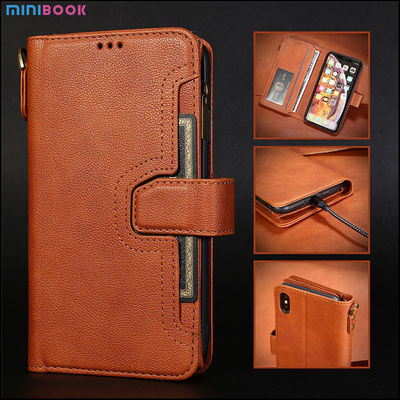 Sports Design Style Flip Leather Case For Samsung A51 Note20 Ultra Magnetic Card Stand