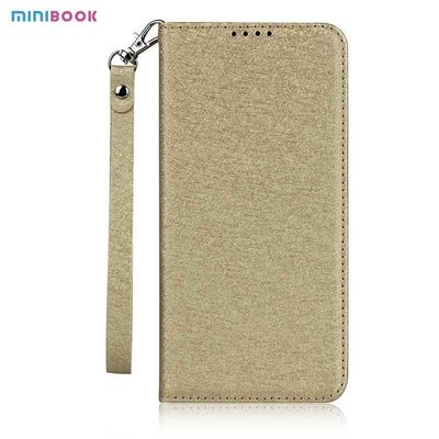 Minibook PU Leather Phone Case For Samsung Galaxy S9 Plus S8plus Low MOQ Lanyard Strap