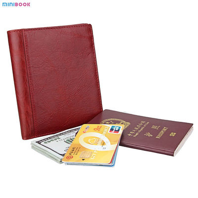 Vintage Style Rfid Blocking Genuine Leather Purses For Multi-Functional Money Purses