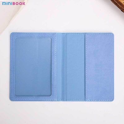 2023 USA Passport Holder Sleeve Custom Logo for Personalized Traveling in PU Leather