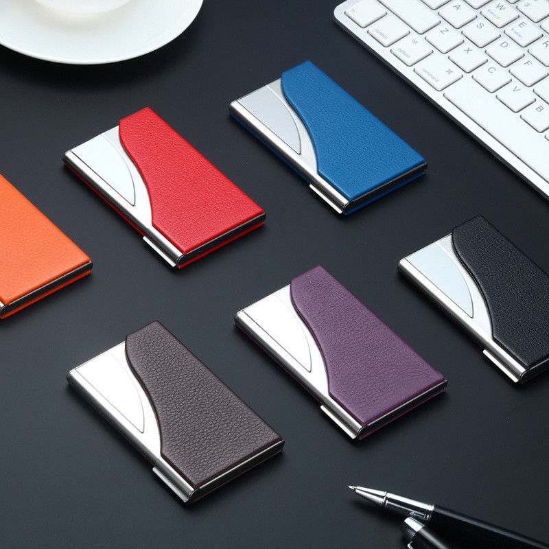 Custom Logo Aluminum Credit Card Holder Waterproof Card Wallet for Men and Women